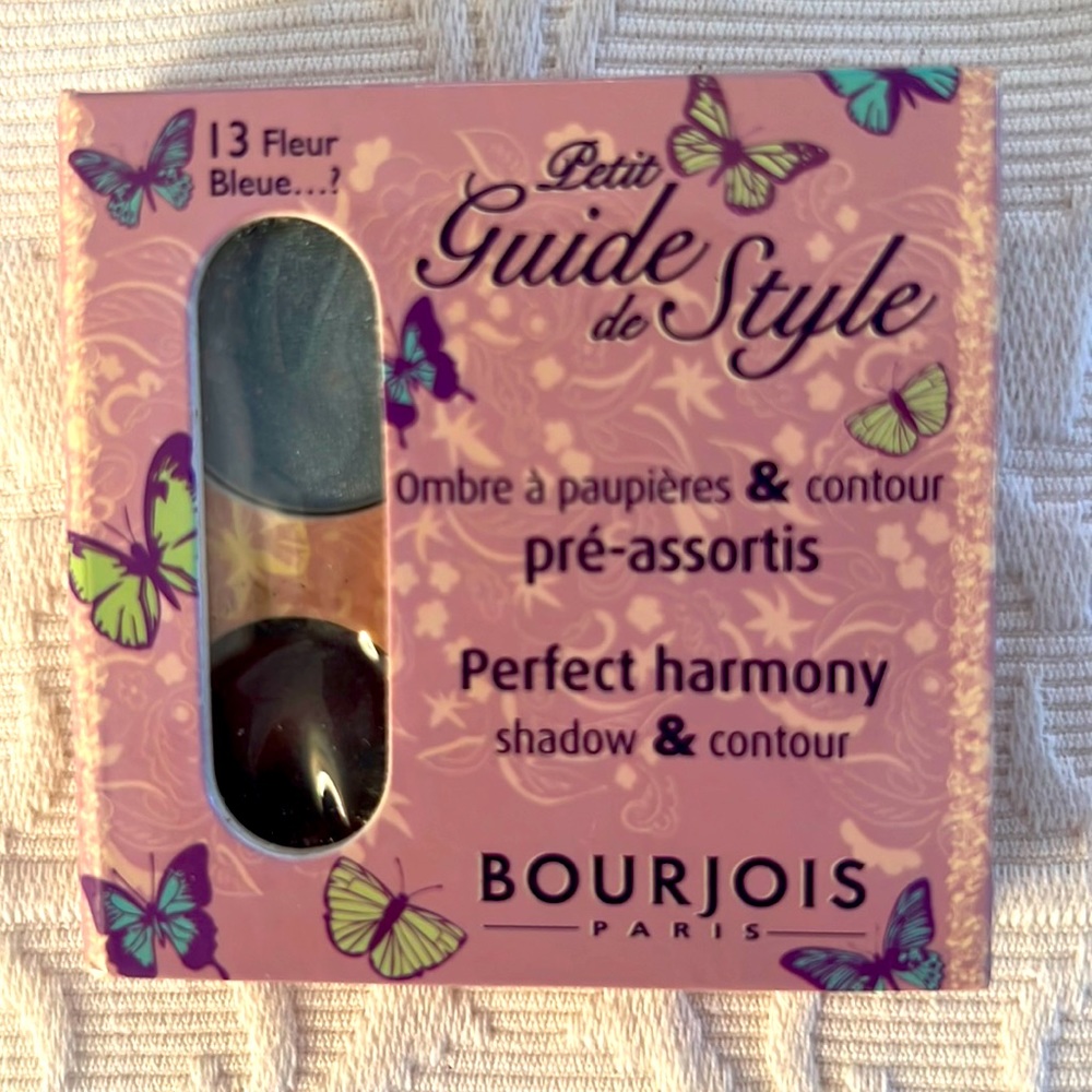 BOURJOIS PARIS--FRENCH BRAND-PETITE GUIDE DE STYLE PERFECT HARMONY EYESHADOW DUO